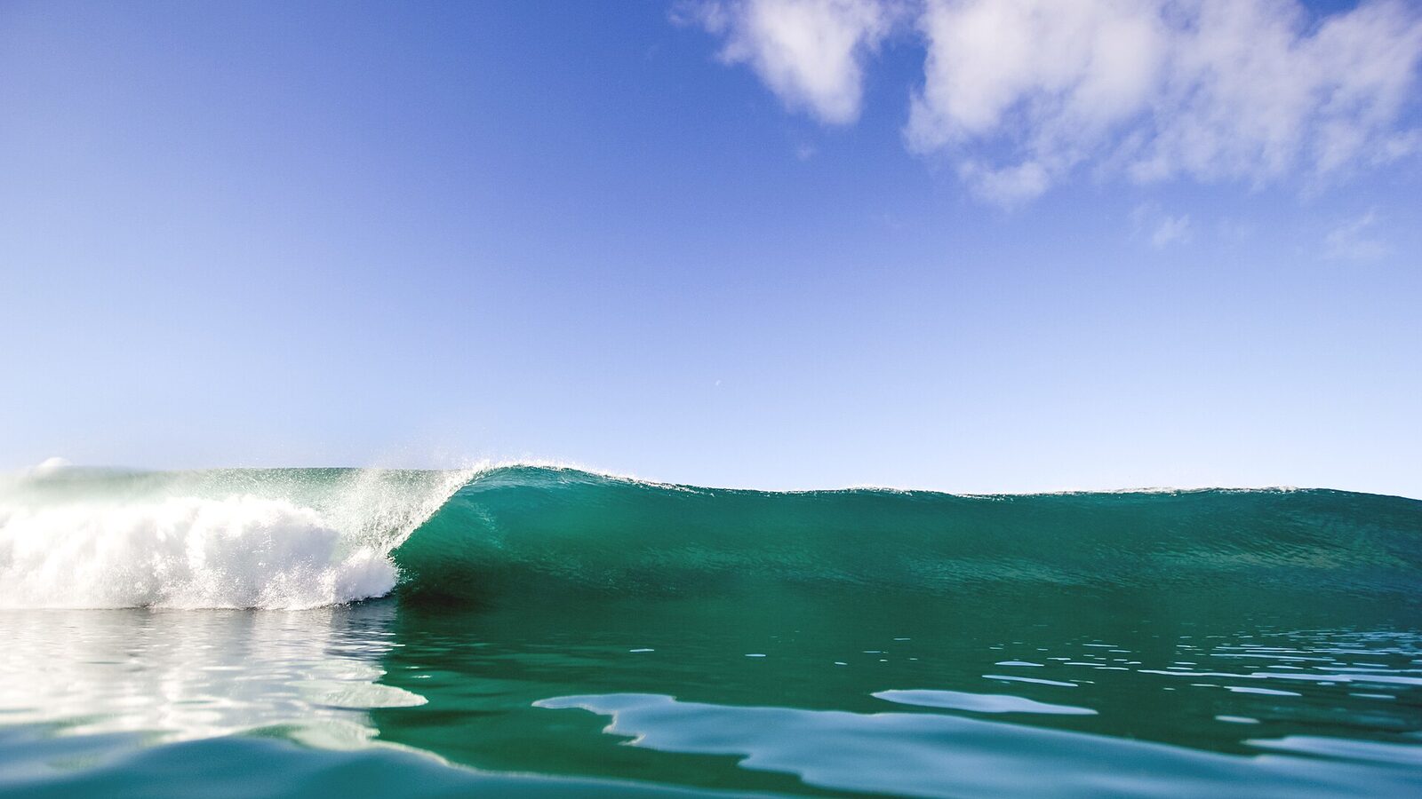 Surfista pegando onda no litoral brasileiro